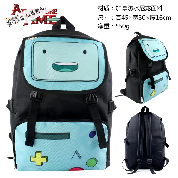 

Anime Adventure Time Cosplay Anime around student bag backpack child birthday gift