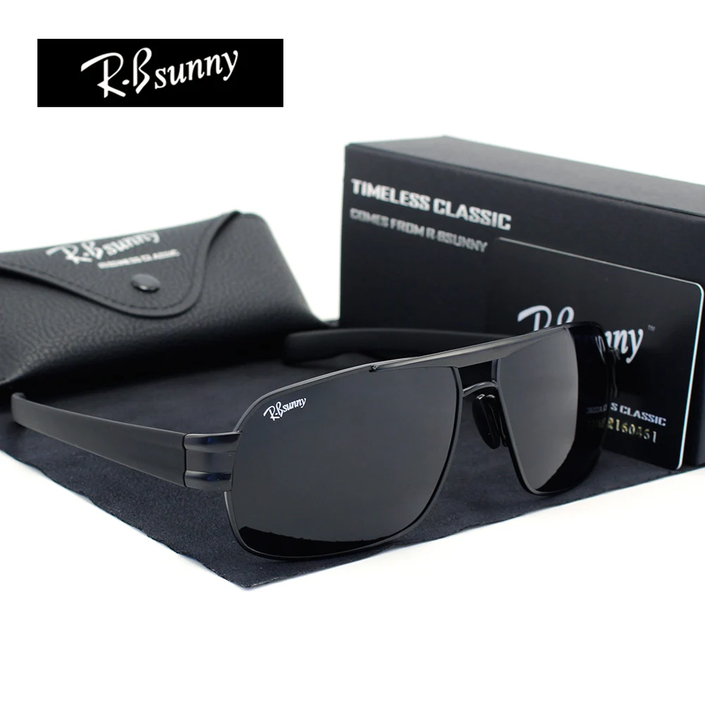 HD high end business classic polarized sunglasses Men fashion brand