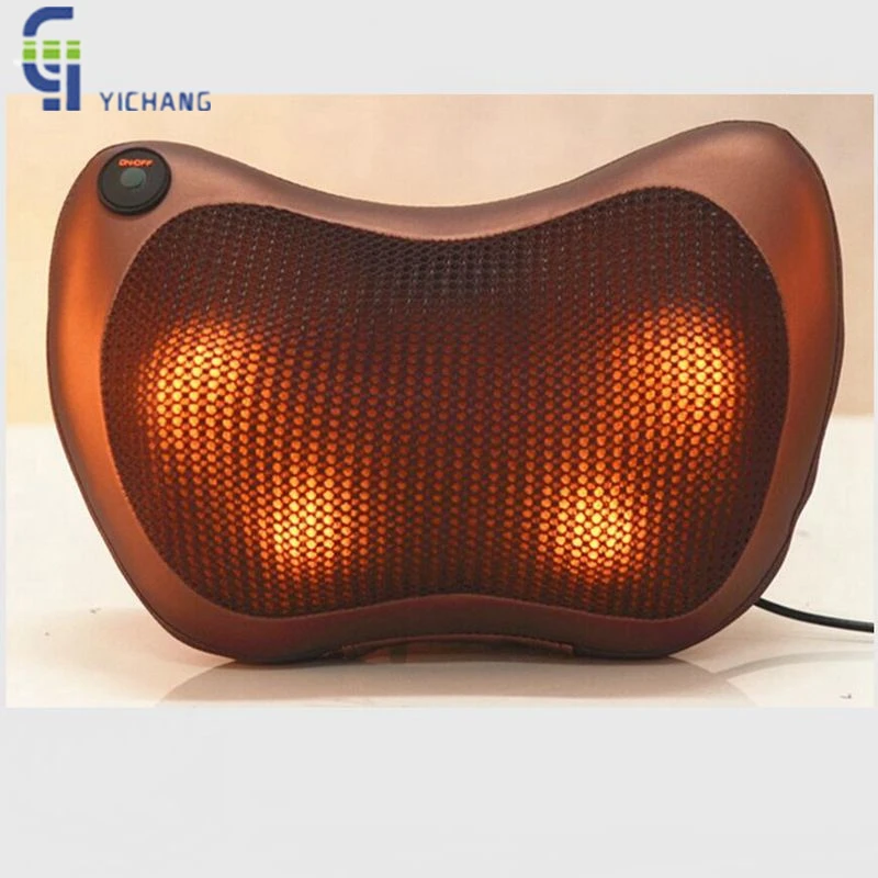 2017 as seen on tv Massage Balls Kneading Neck Shoulder Back Massager Pillow Infrared Shiatsu