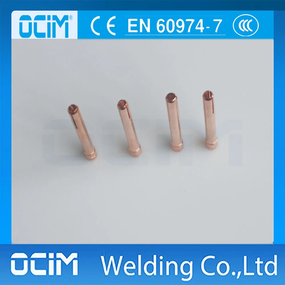 4 шт. 10N Tig Collet Replancement Запчасти для SR WP 17 18 26 сварочный фонарь|Сварочные горелки| |