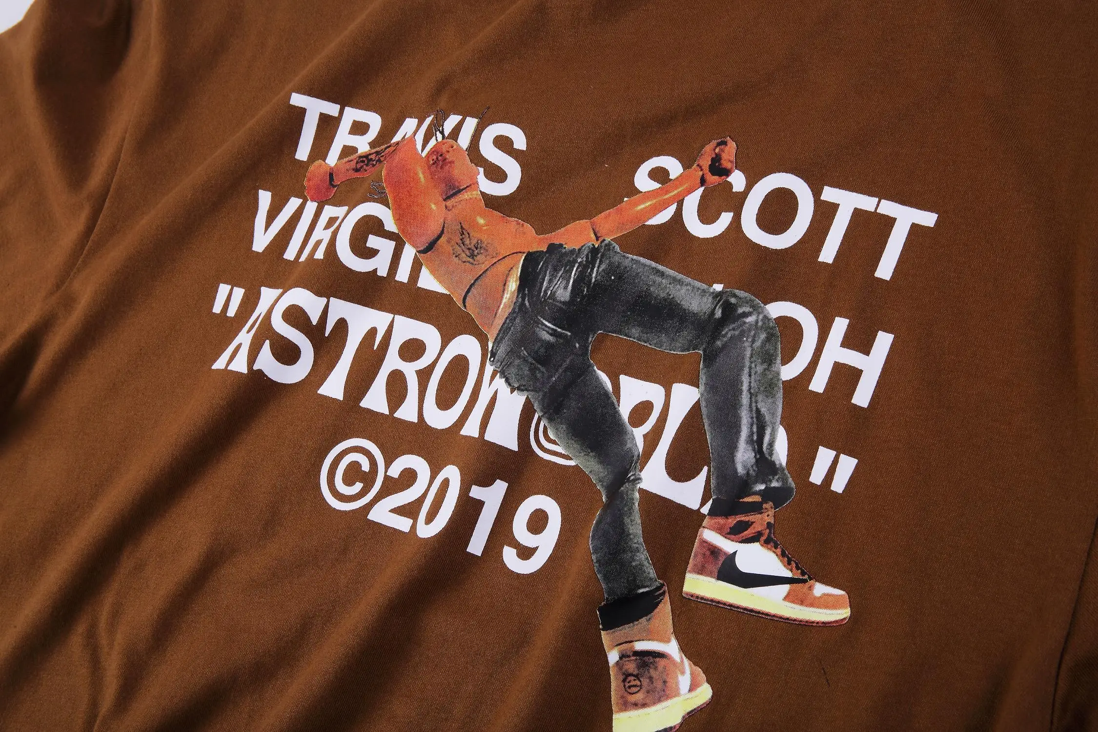 19SS с изображением Трэвиса Скотта ASTROWORLD Virgil Abloh топ тройники высокого качества уличная хип хоп Hanukkah Astroworld grimace футболки для мужчин и женщин