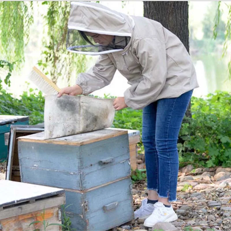 Beekeeping Suit Ladies Beekeeping Jacket Veil Set Anti-bee Breathable Protective Clothing