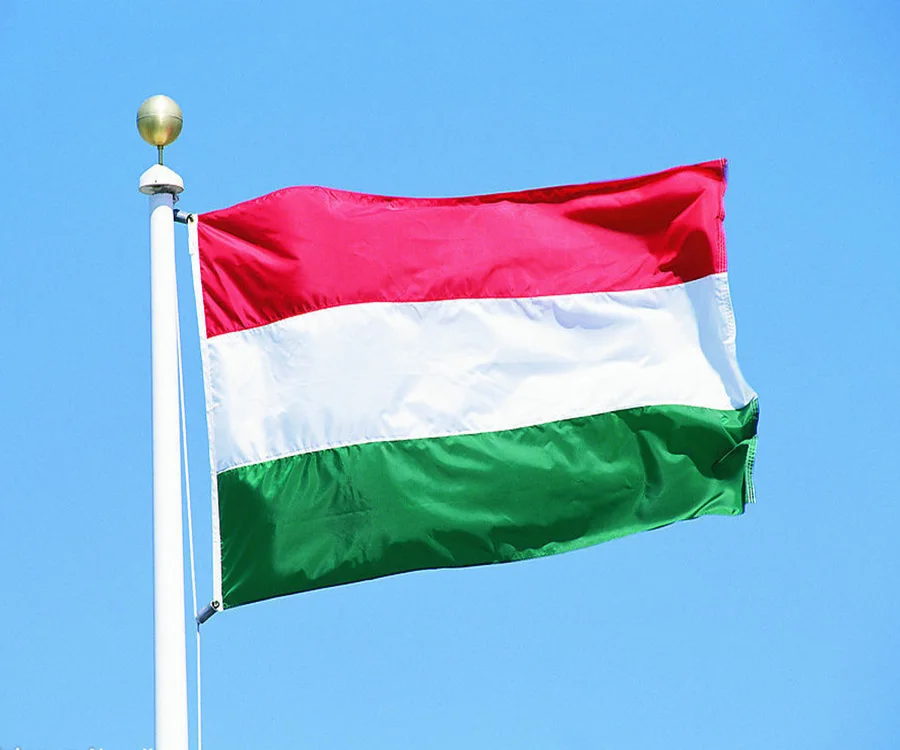 

2017 The Hungary Flag Polyester Flag 5*3 FT 150*90 CM High Quality