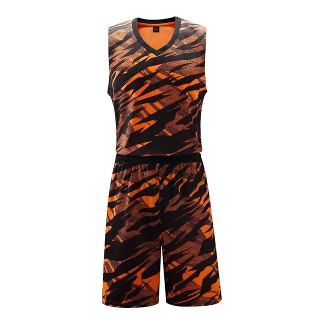 Custom Camouflage Basketball Jerseys Kits Team Sportswear Men Training