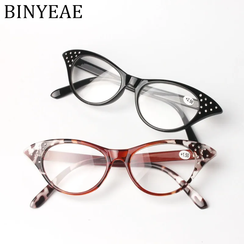 Damen Edle RETRO CAT EYE LESEBRILLE LESEBRILLE Rosa Produktbild-Vorschau 9