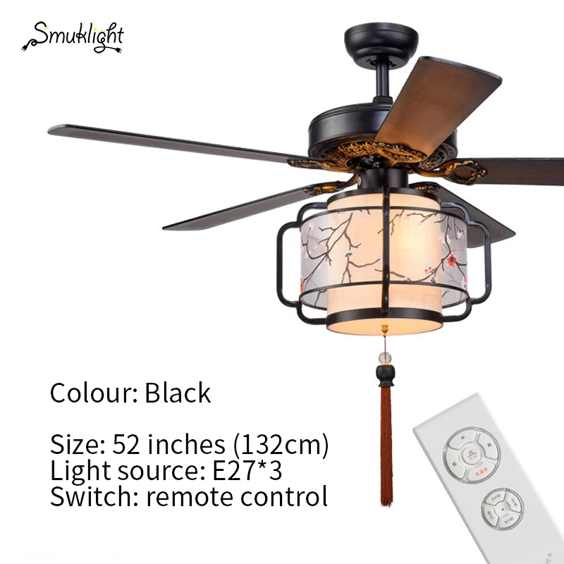 Indoor Lighting Ceiling Fan Light Living Room Home Bedroom