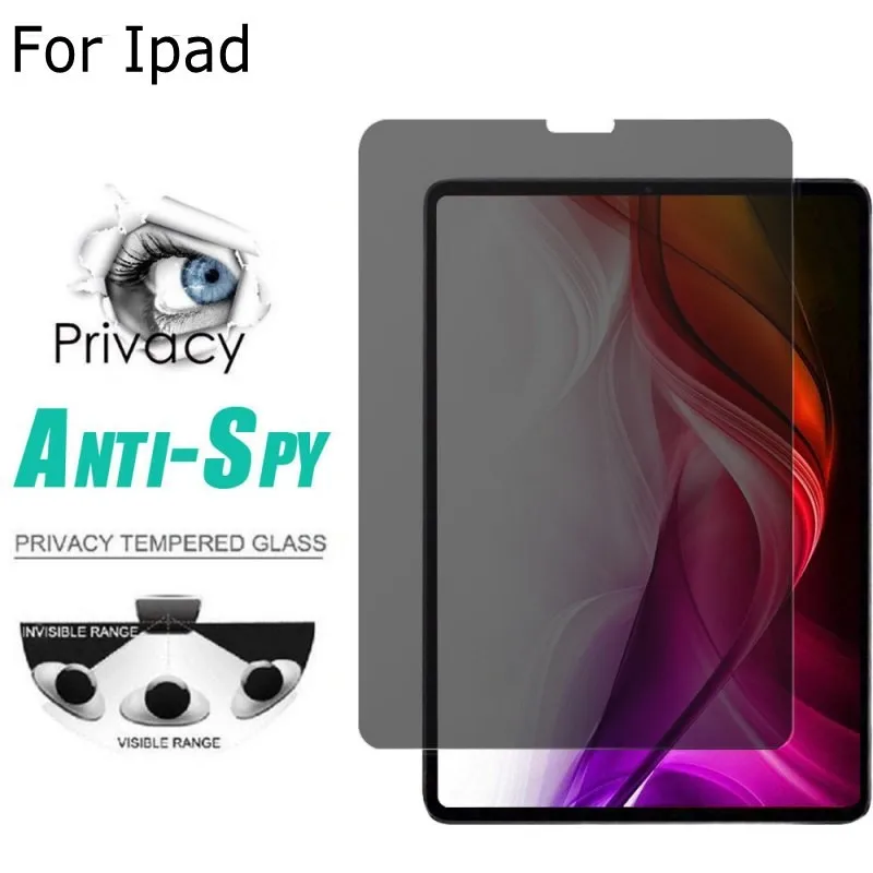 Закаленное защитное стекло для iPad Pro 11 Air 2, Защитная пленка для Apple IPAD 10,2 Pro 9,7 10,5, антибликовое стекло