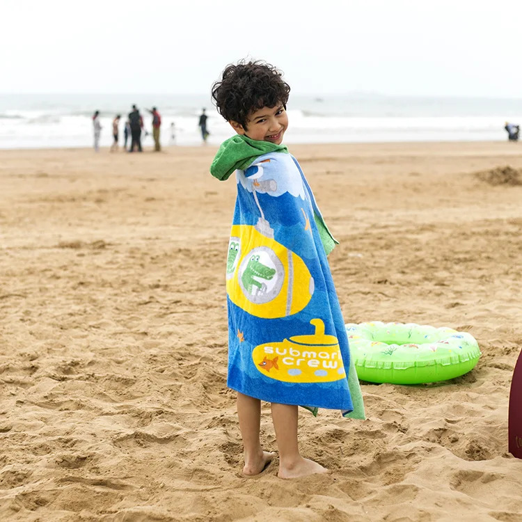 Новое Хлопковое полотенце формальдегиделесса бурно детская одежда пляжное полотенце