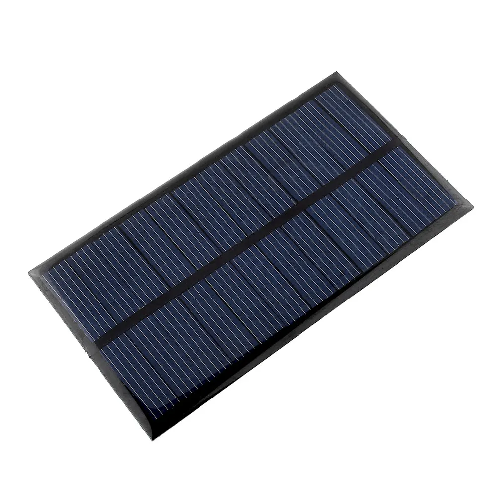 Панели солнечные Портативный мини 6В 1W 110*60 мм Sunpower DIY модуль Панель Системы солнечный светильник Батарея телефон Зарядное устройство солнечные батареи для сварочного шлема