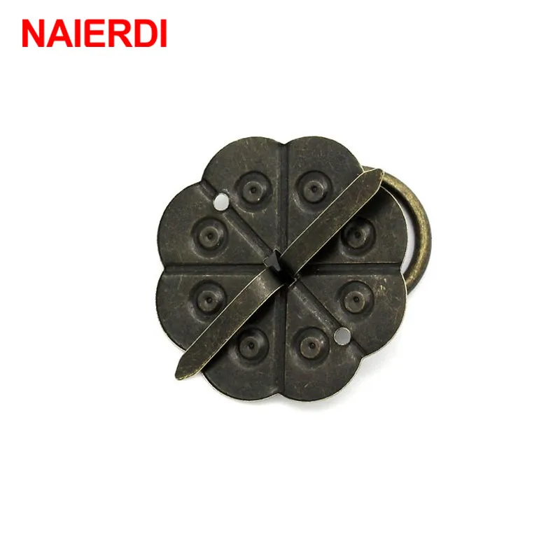 NAIERD 10 قطعة الكلاسيكية البرونزية لهجة التخمسية المربع المخموس درج مجلس الوزراء مكتب باب سحب مربع مقبض المقابض مقابض لقطع الأثاث الأجهزة مع ال...
