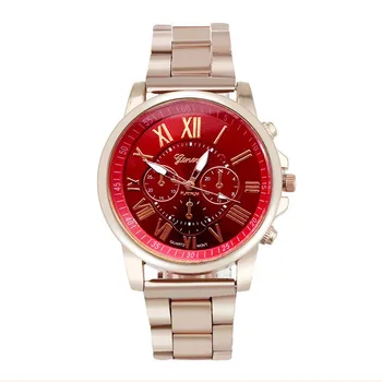 

Elegant Women Ladies Watch Roman Number Dial Quartz Wrist Watch saat montres femme relojes mujer horloges vrouwen reloj de mujer