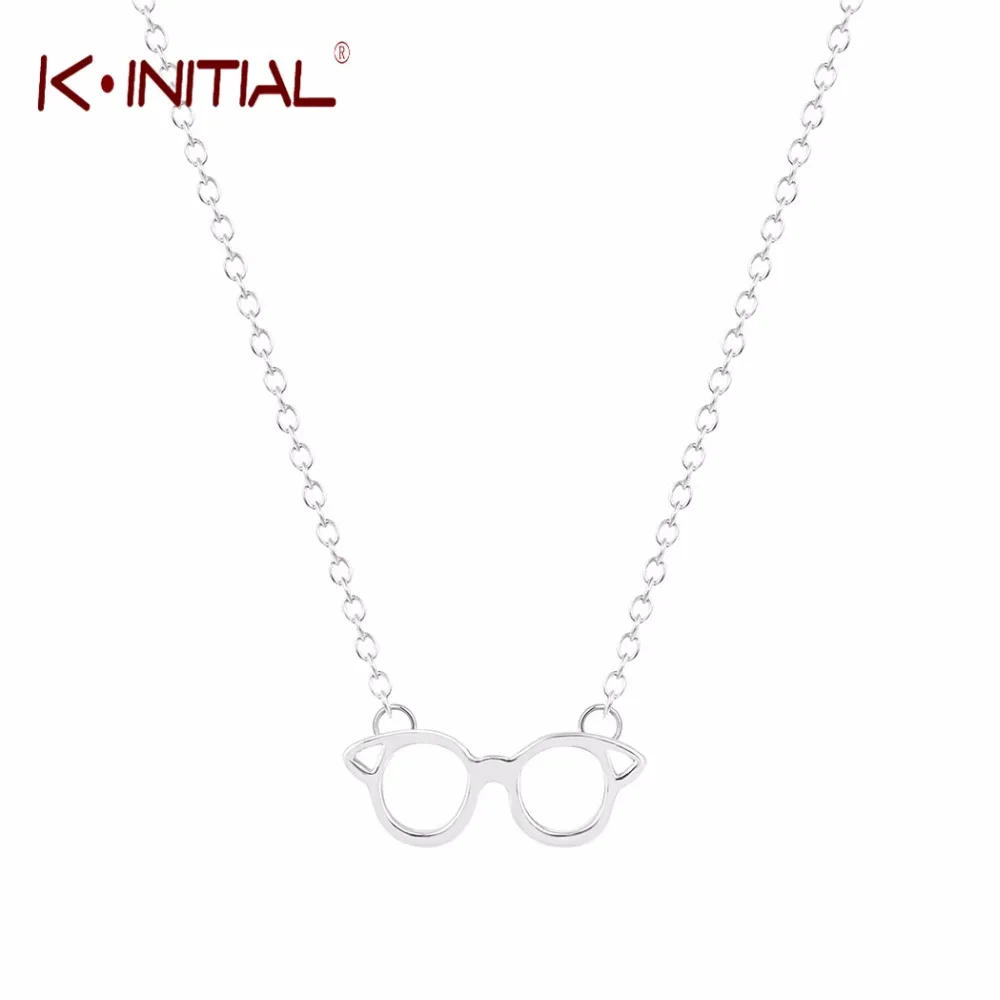Kinitial 10 шт. модные Очки Цепочки и ожерелья цвета: золотистый Серебристый покрытием