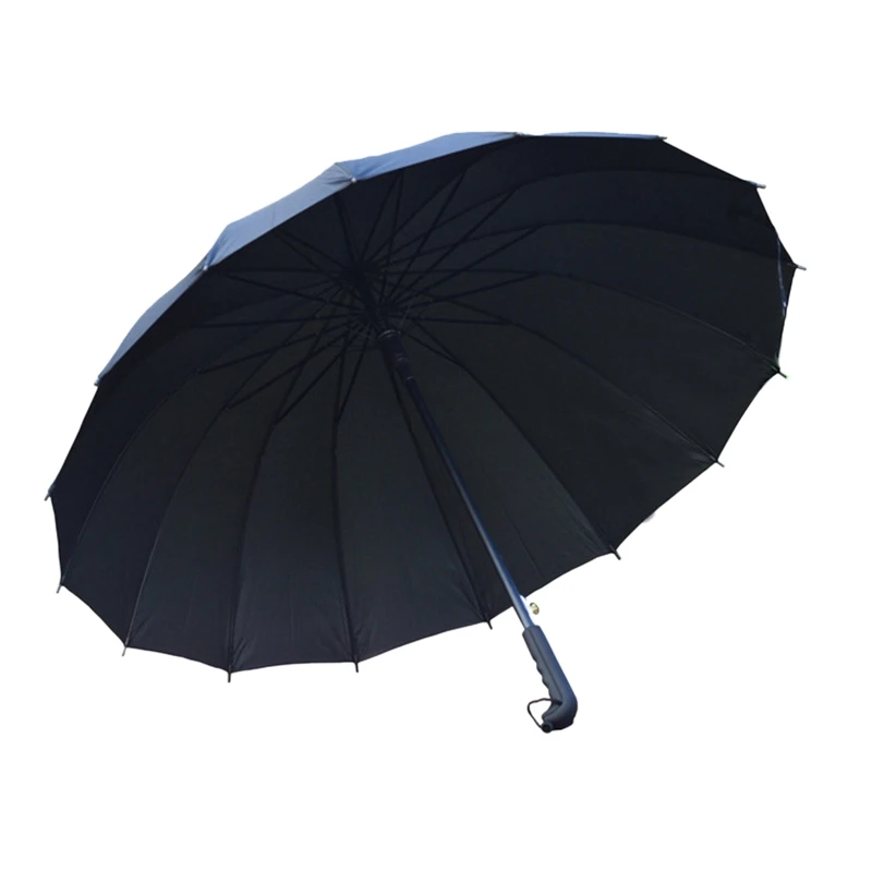 

Long-handle Sunny and Rainy Umbrellas Automatic Open Parasol 16 Skeletons Outside Men Women Umbrellas Four Seasons Rain Gear
