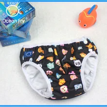 Модные плавательные штаны для новорожденных многоразовые водонепроницаемые