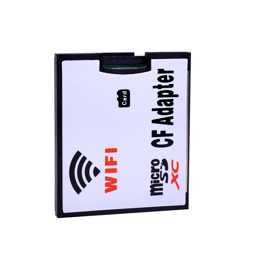 Wifi карта памяти TF Micro SD для CF адаптер компактный флэш-карт MicroSD Micro SDXC SDHC тип I конвертер для цифровой камеры