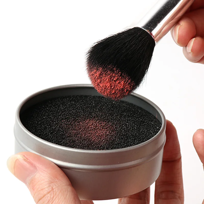 Makeup Brush Sponge Cleaner Remover Eye Shadow Blush Powder Dry Clean