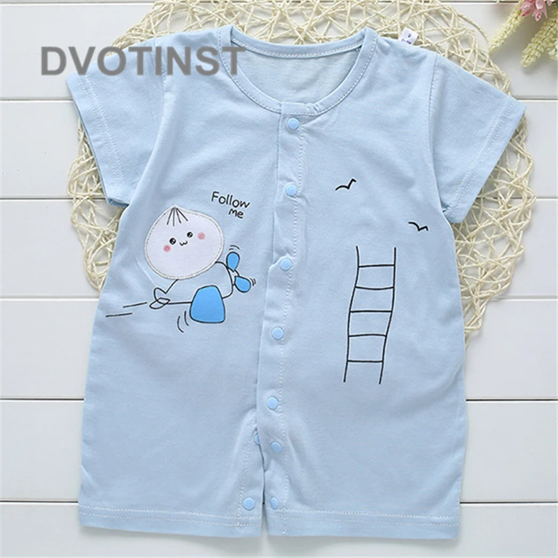 

Baby Boys Girls Clothes Short Sleeves Cotton Rabbit Bird Bodysuit Romper Outfits Kids Infant Toddler Jumpsuit Clothing Costume