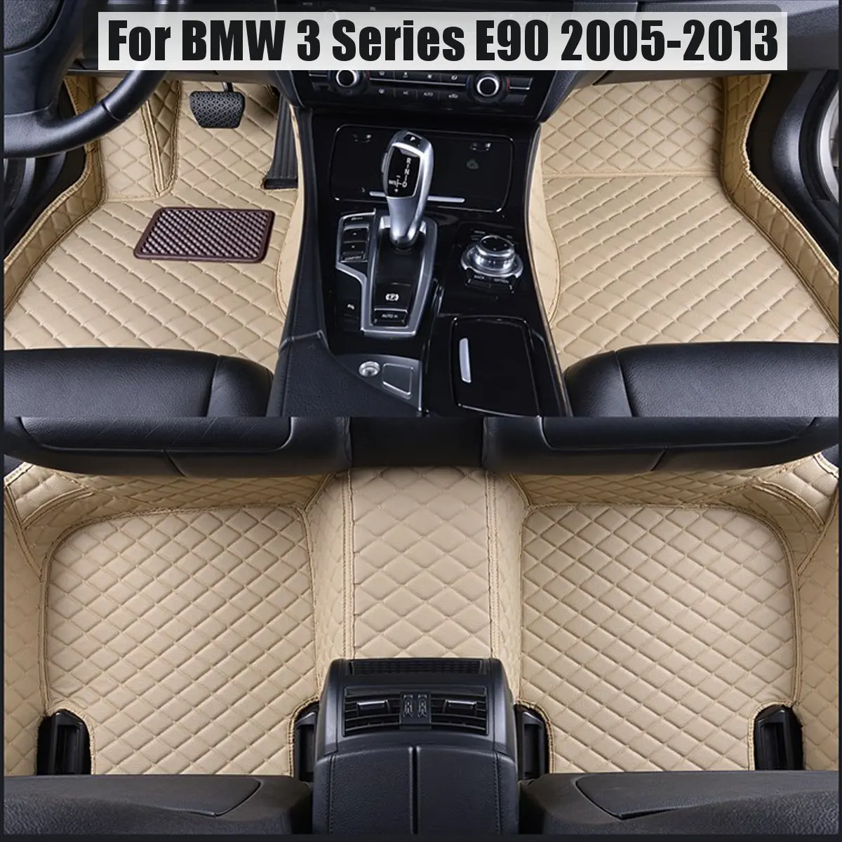 

foot case car floor mats for BMW 3 series E90 E91 E92 E93 318d 320d 320i 325i 328i 325D 330d 335D 330i 335i 2005-2013 waterproof