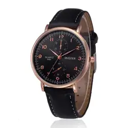 Ретро дизайн кожа любителей смотреть Band аналоговый сплав кварцевые наручные часы женщина часы 2018 Роскошные брендовые для женщин для