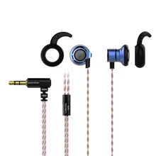 Astrotec Lyra коллекция 32/150ohm динамические наушники с плоской головкой, с функцией подачи Хай-Фай музыки и монитор высокого разрешения, вставные наушники VS PK2 OK1 BK Cygnus