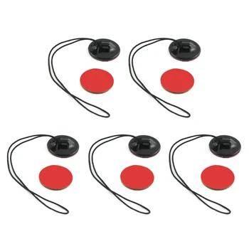 

5Pcs Sticker Mount Safety Buckle Insurance Tether Strap For GoPro Hero 4 3+ 3 2