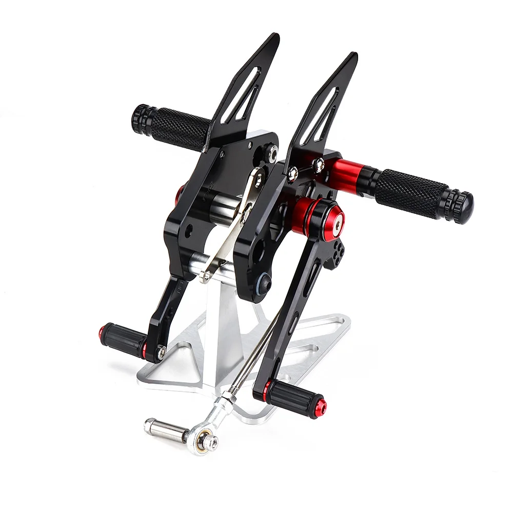 

KEMiMOTO Adjustable Rearsets For Kawasaki Z125 PRO 2015-2018 Motorcycle Accessories CNC Adjustable Rear Set Footrest Pegs