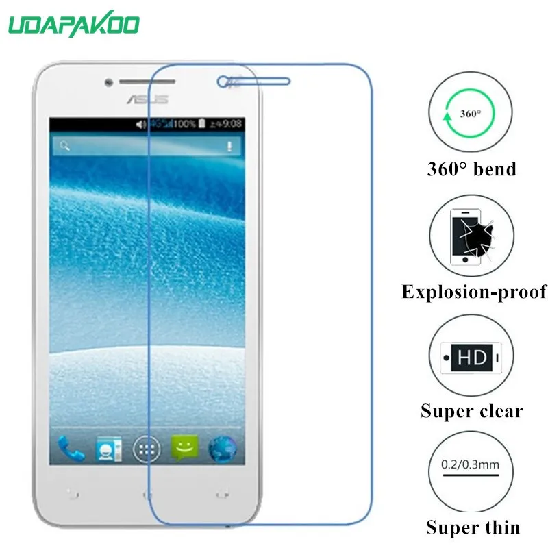 

udapakoo clear Tempered (soft glass) film for ASUS T45 T001 Nano Explosion-proof glass Screen Protector