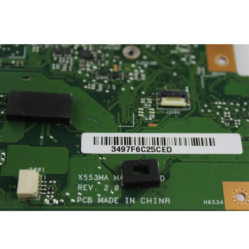 Новая материнская плата X553MA N3530 N3540 для For Asus A553M D553M F553M K553M ноутбука плата|motherboard for