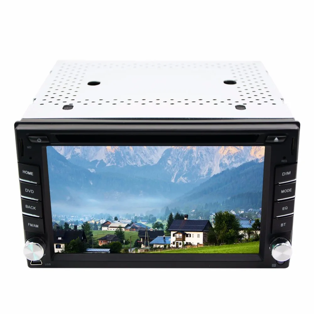 Sale New Universal 2din gps car dvd player Bluetooth Aux in dash car radio 8 GB GPS Navigation Wince audio stereo FM AM RDS Car radio 3