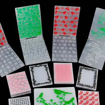 

Different style pattern Scrapbook Circular Design DIY Paper Cutting Dies Scrapbooking Plastic Embossing Folder