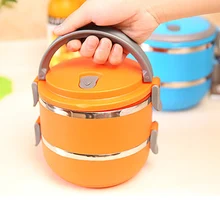 Для путешествий портативный контейнер для хранения еды из нержавеющей стали Bento Boxs для школы набор детской посуды термо-Ланч-бокс Сейф