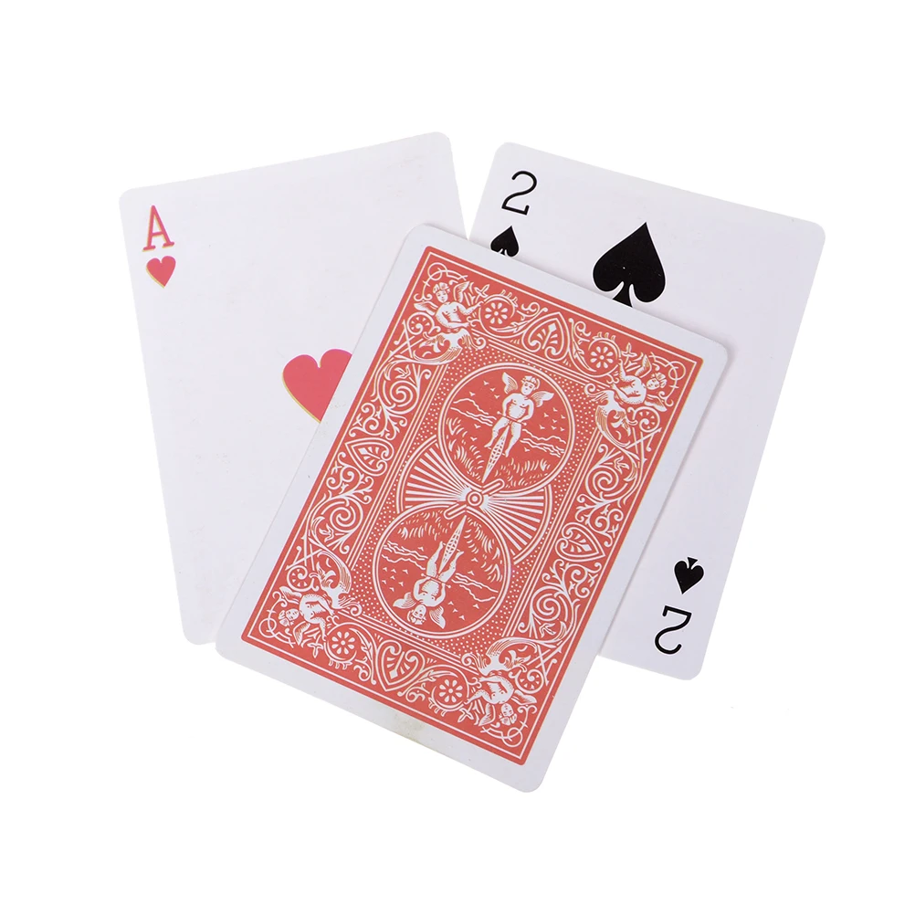 

3 Three Card Monte Card Trick Easy Classic Magic Sunflower Plum Heart Playing Cards