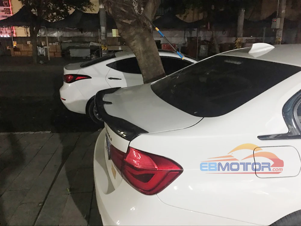 ebmotor-com KT style rear trunk lip spoiler for BMW 3-series F30 Sedan 2012UP 14