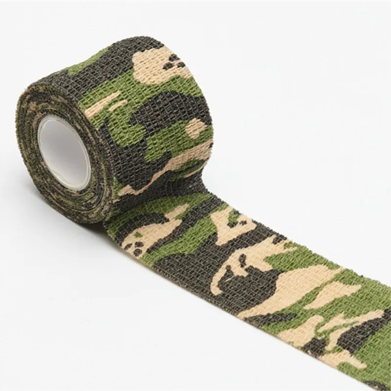 5CMx4.5M Camo Waterproof Wrap Hunting Camping Hiking Camouflage Stealth Tape Hot 