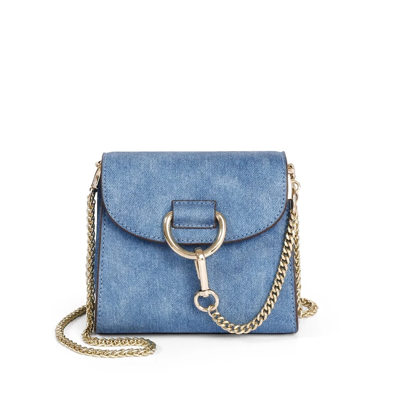 Buy Denim color cross body bag small bags ladies