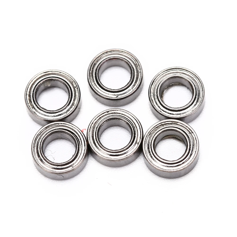 6pcs Diy Fishing Reel Ball Bearings Spool Bearing Kit Fishing Reel