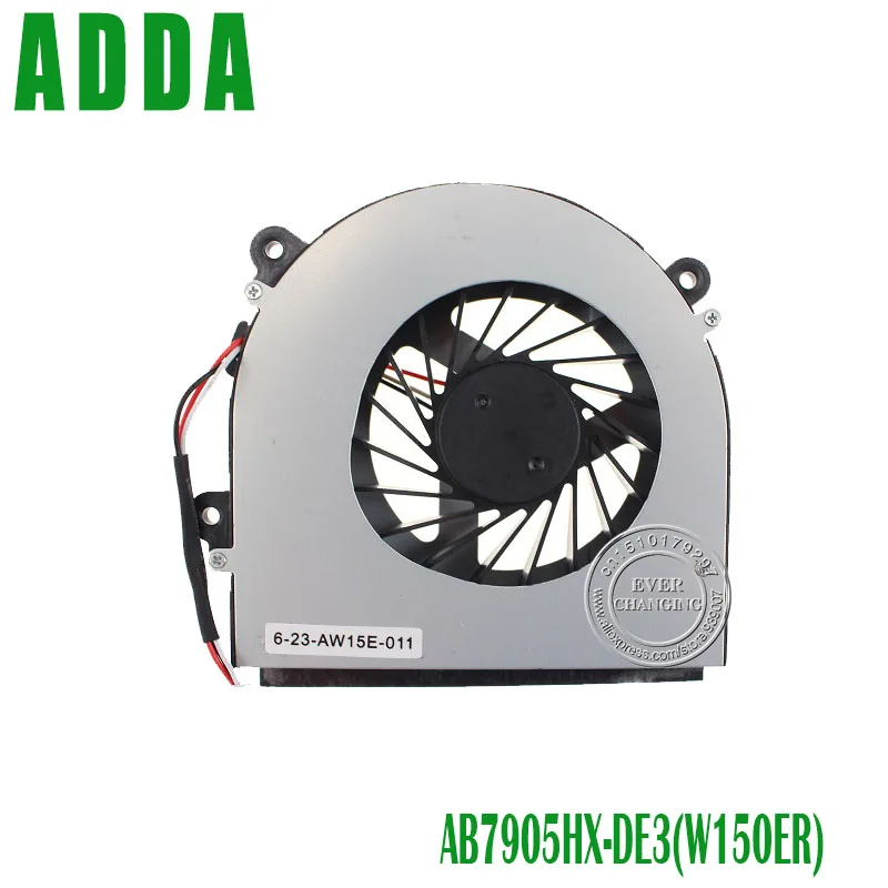مروحة التبريد ل clevo w150 W150er W350 W350ETQ W370ETQ W370SKQ AB7905HX-DE3 6-23-AW15E-010 6-23-AW15E-011