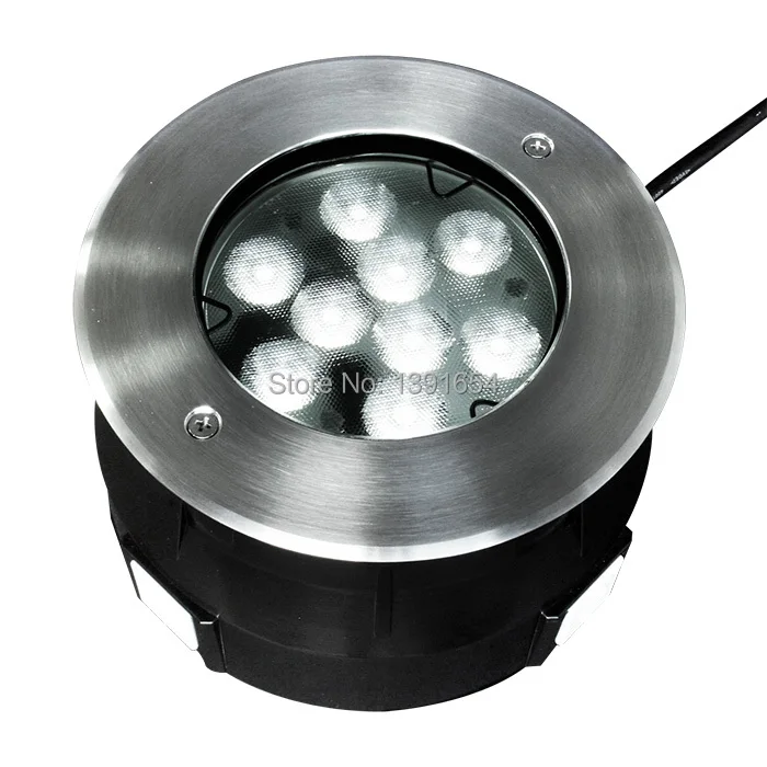 

316 Stainless steel IP68 27W 24V Recessed Swimming Pool Light RGB 24v underwater led pond light 4pcs/lot