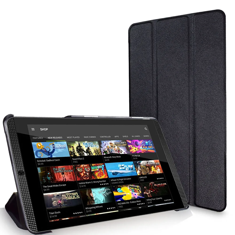 Ultra Slim Smartshell Cover Case With Stand For Nvidia Shield Tablet K1 8 And Nvidia Shield Tablet 2 8 0 Inch Magnetic Closured Nvidia Shield K1 Case Case For Tablet 8nvidia Shield Tablet Case