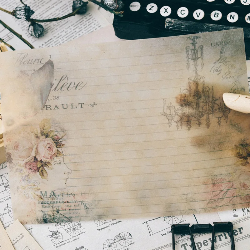 Винтажная веллум фоновая бумага для скрапбукинга счастливый планировщик/изготовление карт/Журнал проект