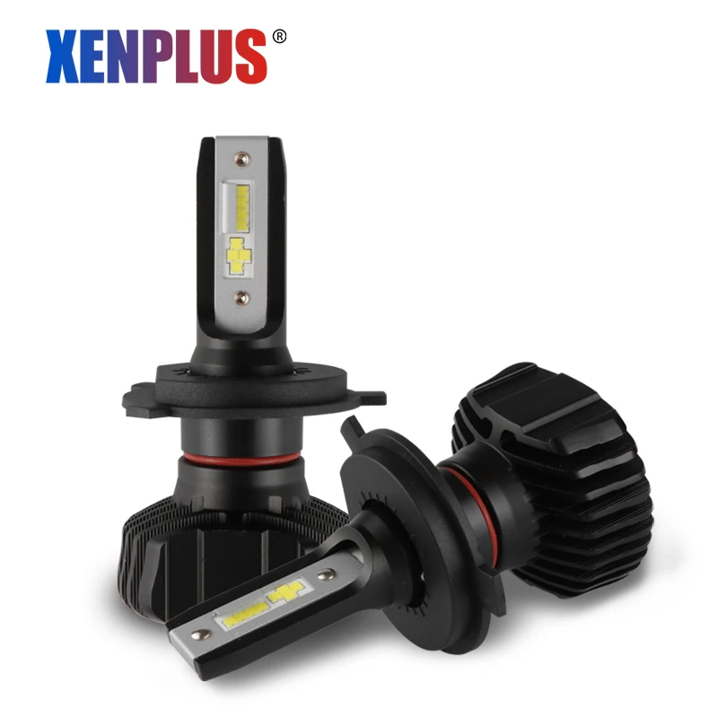 Xenplus H4 светодиодный головной светильник лампочка H7 H11 H8 H10 HB3 HB4 H13 9004 9007 40 Вт 9000LM 6500 к