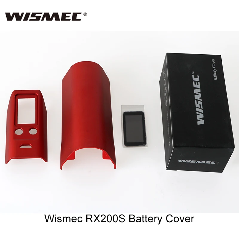 100% Original Wismec RX200S Cover Replaceable Front and Back Case for Wismec Reuleaux RX200S MOD protector Grey Red Black Blue