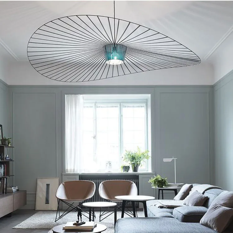 

modern personalized iron lotus hat pendant light bar clothing store restaurant coffee shop hanging lighting 110-240V