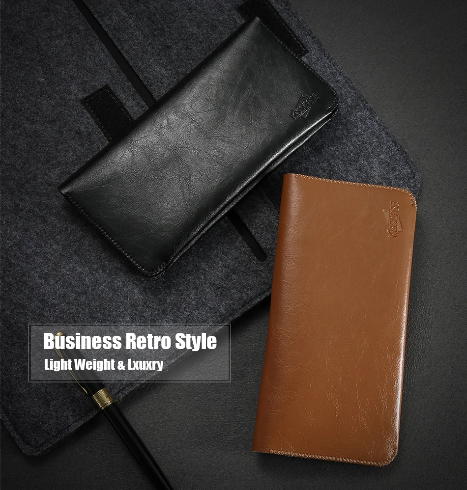 Luxury Phone Pouch 6.0 inch Universal Phone Bag Case For iPhone 7 6S 6 Plus Wallet Case Card Holder Pouch Purse Case For Galaxy (1)