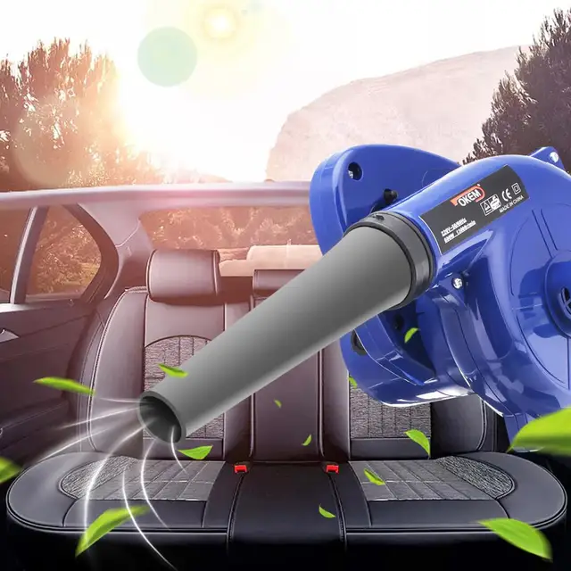 600W 220V Electric Handheld Air Blower Computer Dust Collector Fan Vacuum Cleaner Dust Collecting Leaf Car Dust Blowing Remover
