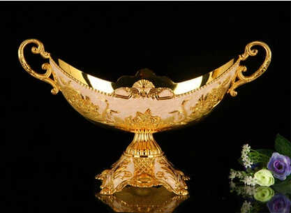 

Alloy carved floral carved metal fruit bowl desk sugar storage tray decorative tray serving tray SG034