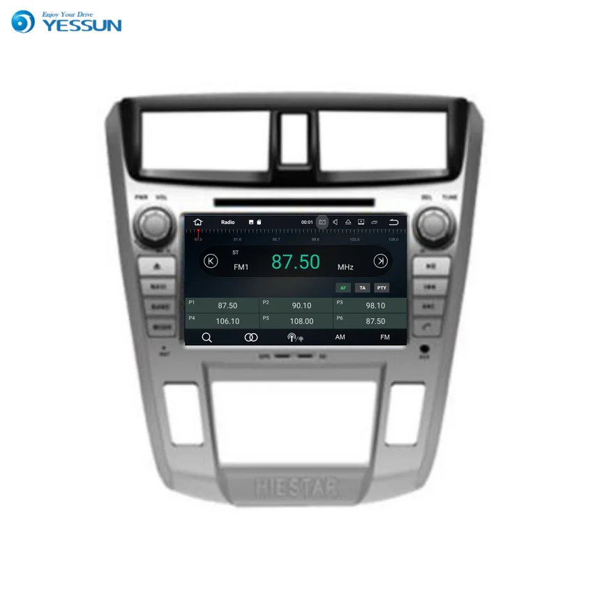 Sale YESSUN Android Radio Car DVD Player For Honda New City 2008~2013 Stereo Radio Multimedia GPS Navigation With Bluetooth AM/FM 1