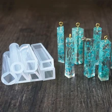 Mix stil kolye moda Scrapbooking silikon kalıp DIY reçine dekoratif el sanatları takı yapımı kalıp epoksi reçine kalıpları