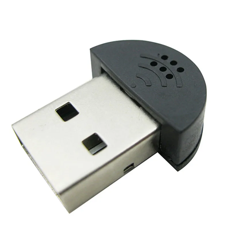 Hot Sale Mini USB Microphone For Laptop Desktop PC Skype Voice