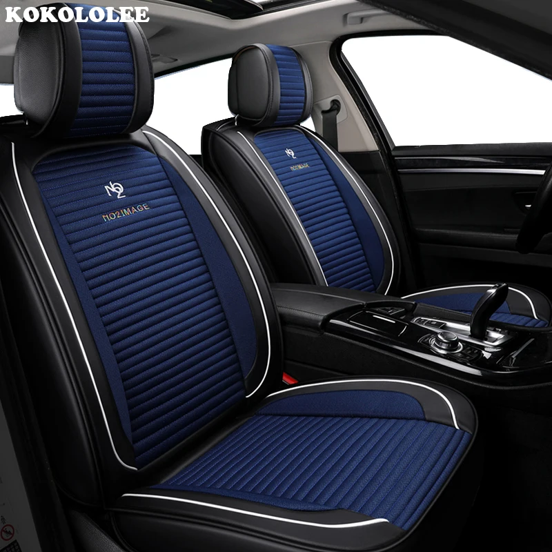 KOKOLOLEE Front Rear Car Seat Cover Universal auto seat covers for Kia